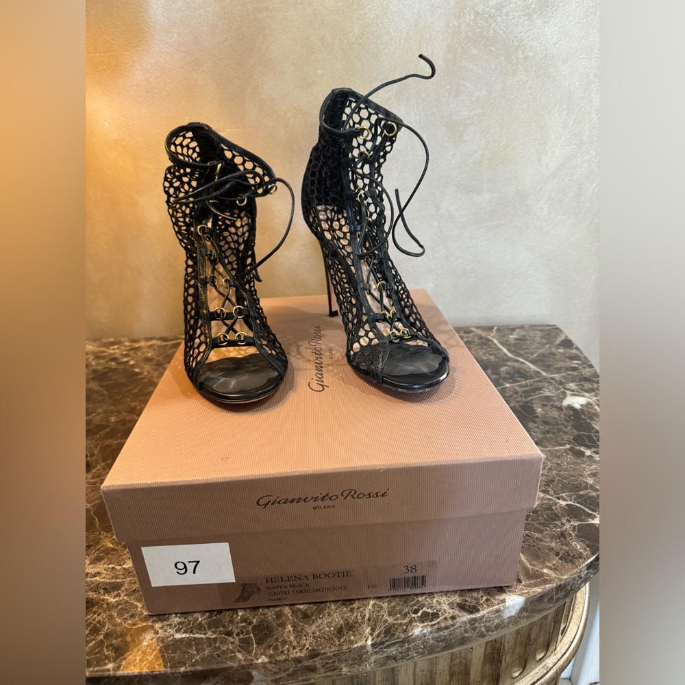 Gianvito Rossi - Helena Bootie - Size 38